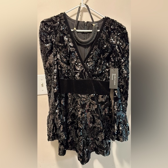 Marciano sequins black dress - Picture 2 of 2